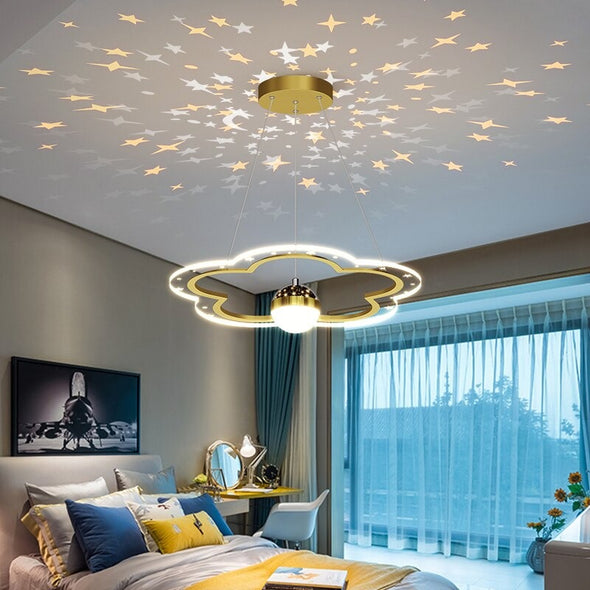 Creative 35W LED Ceiling Pendant Ring Decor Lamps