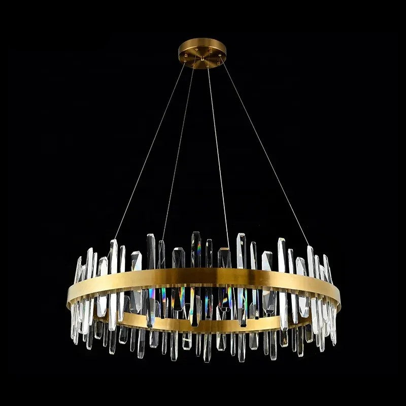 Classic Round Chandelier For Living Rooms