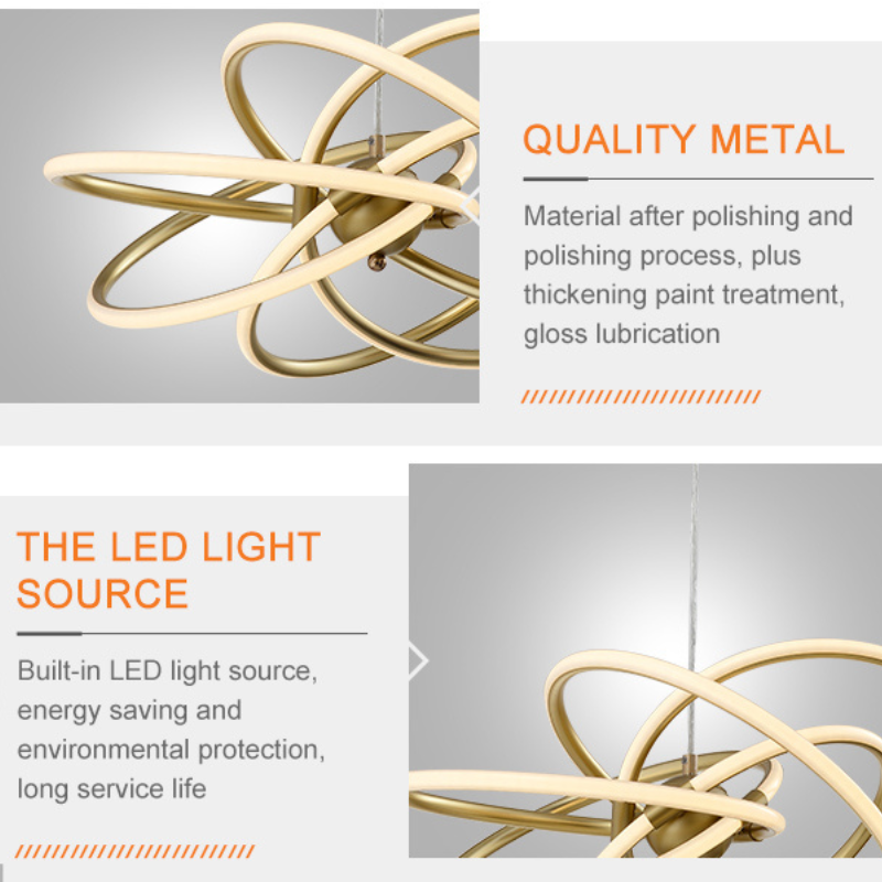 Contemporary Style LED Pendant Light
