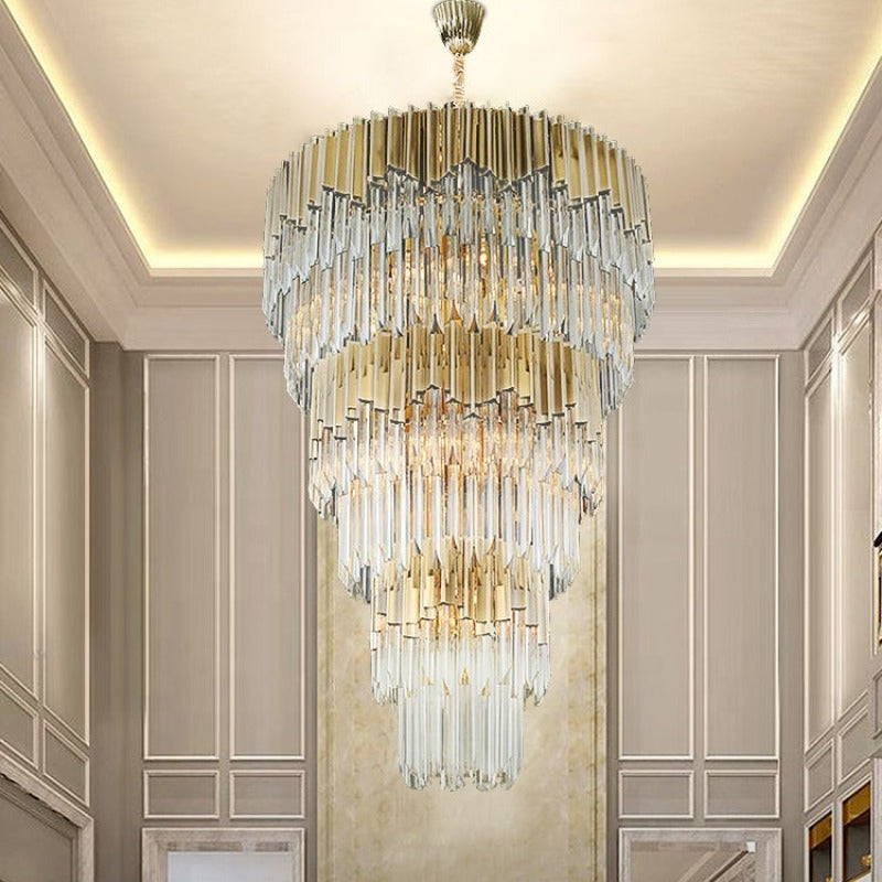 Crystal Chandelier Lights For Stairwell