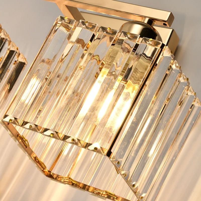 Crystal LED Ceiling Sconce For Room Lighting