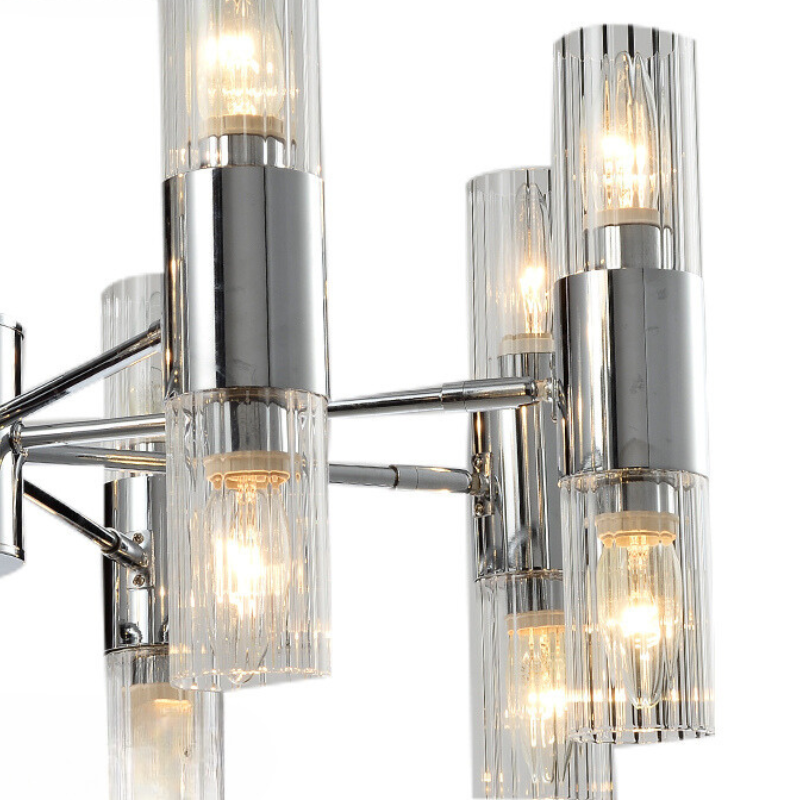 Cylindrical Decorative Industrial LED Chandelier Lights