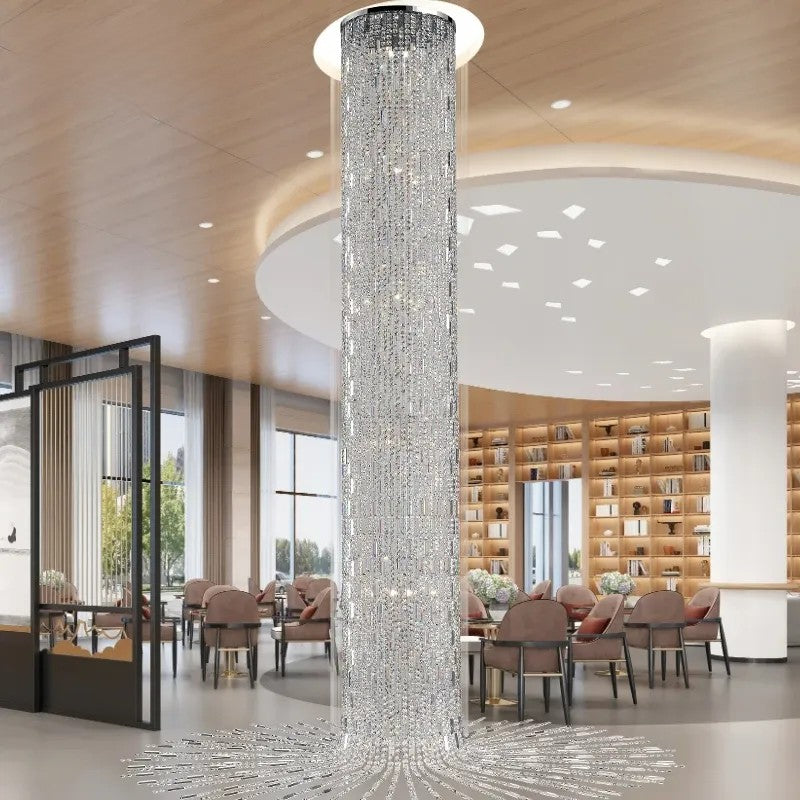 Decorative Indoor Hotel Crystal LED Floor Light