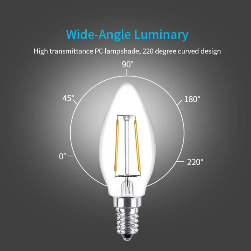 Dimmable LED Filament Bulb For Indoor Lighting