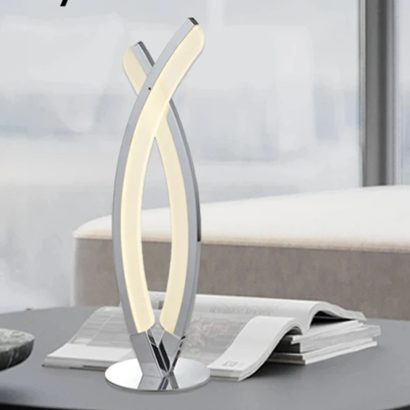 Double Arc Modern LED Table Lamp