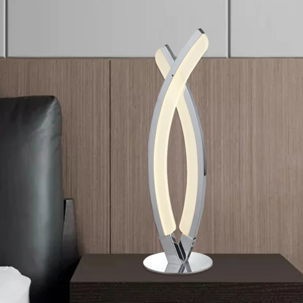 Double Arc Modern LED Table Lamp