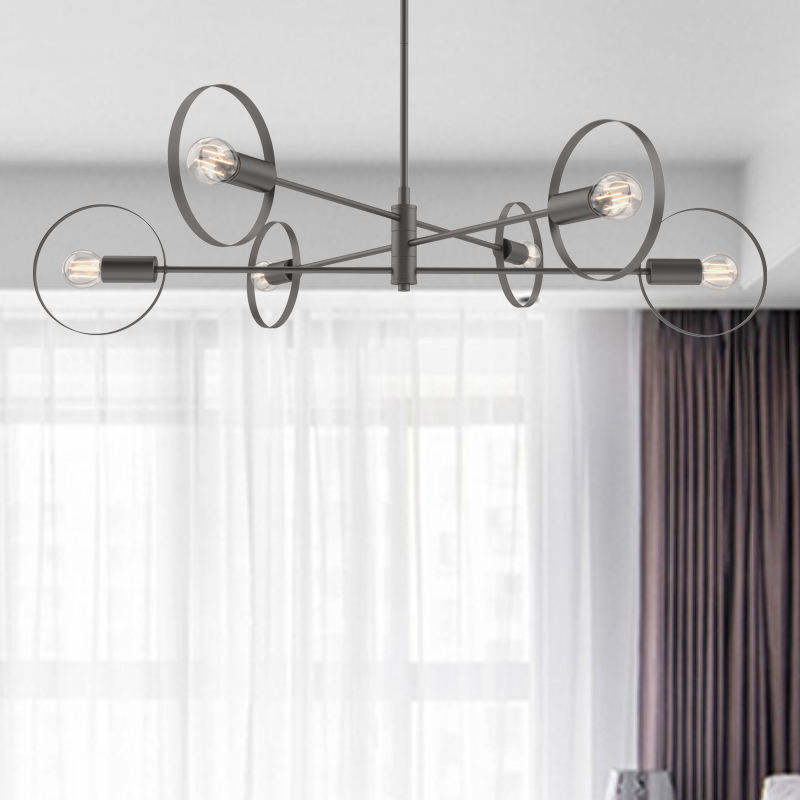 Elegant Chandelier Pendant Light For Dining Room And Hotel Decor