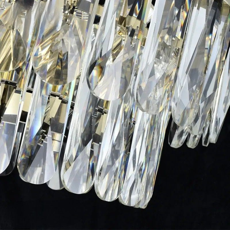 Elegant Crystal LED Chandelier