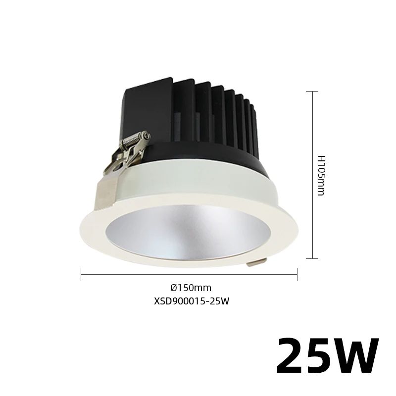 Indoor Commercial Ceiling Recessed LED Downlight