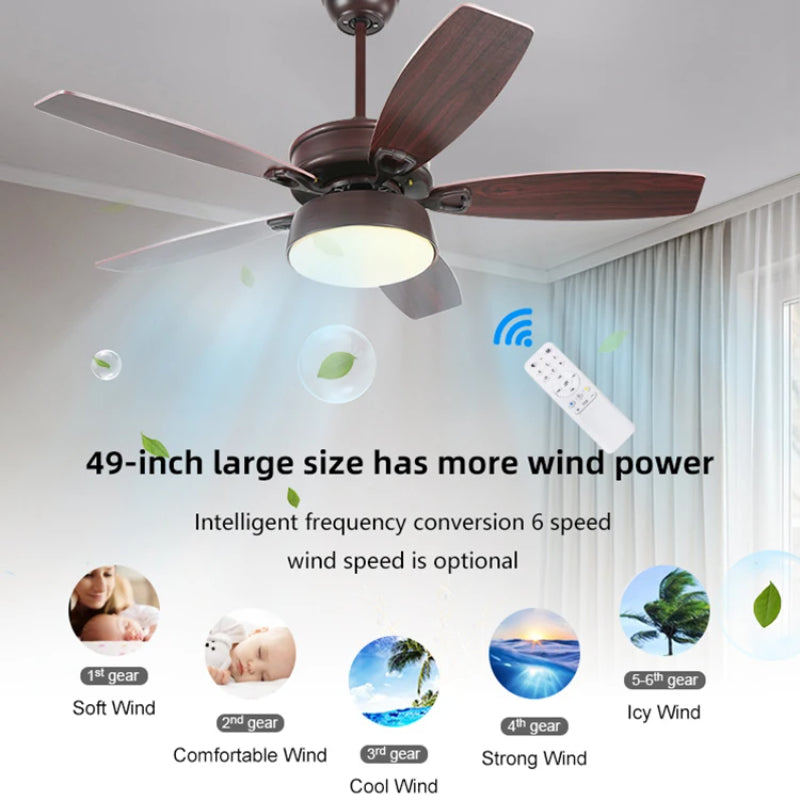 LED Ceiling Fan With Remote Control