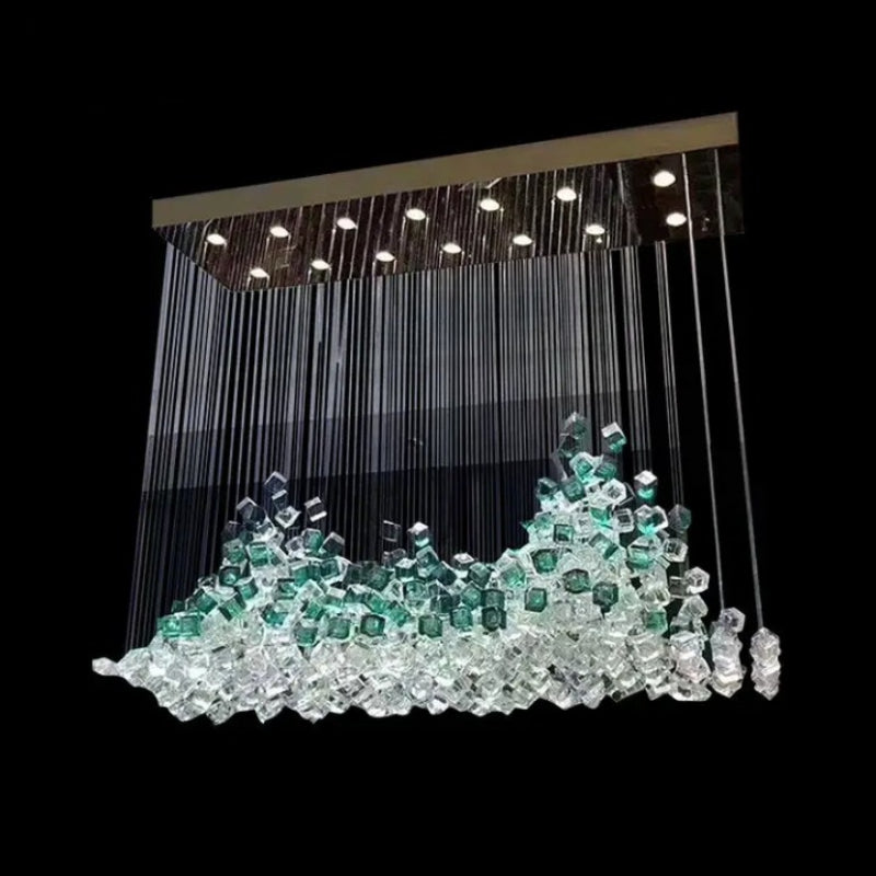 Luxury Crystal Modern LED Pendant Light Chandelier
