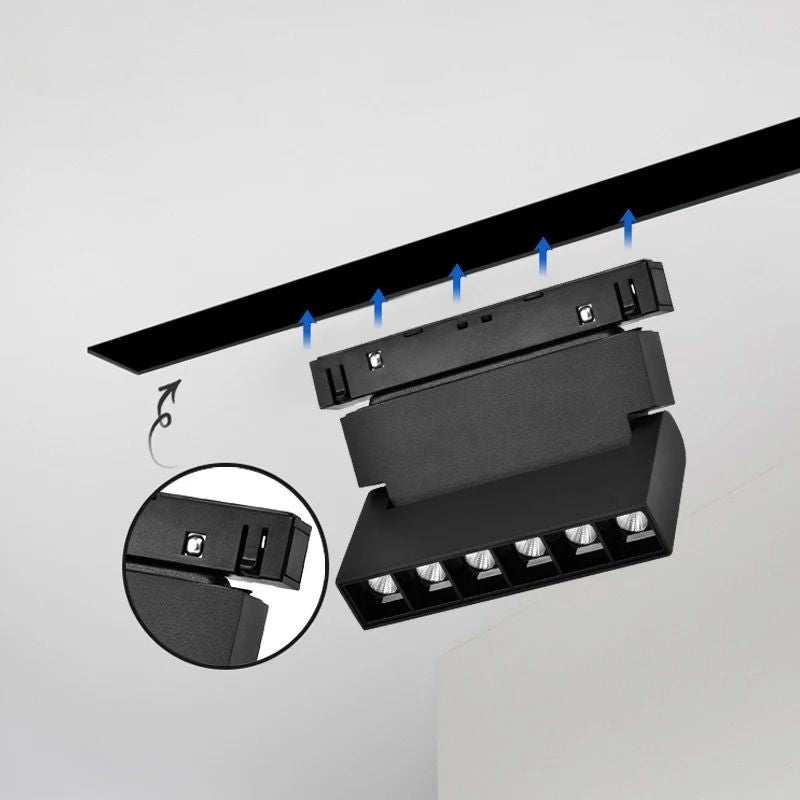 Magnetic Modern Ceiling Grille Lamp