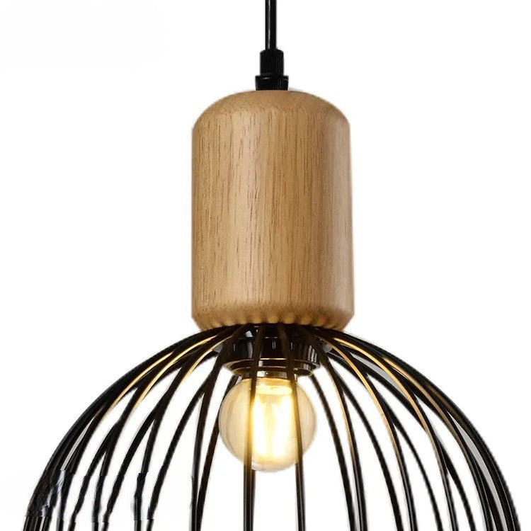 Nordic Wooden Style Pendant Light