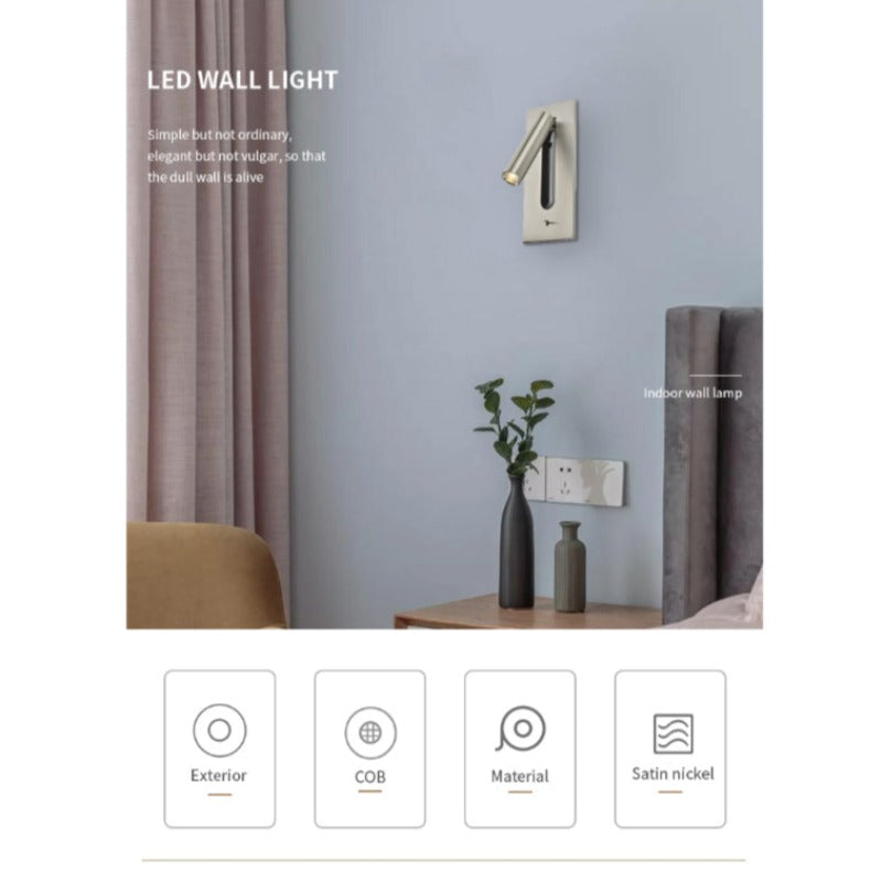 Pop Up Design LED Wall Lamp