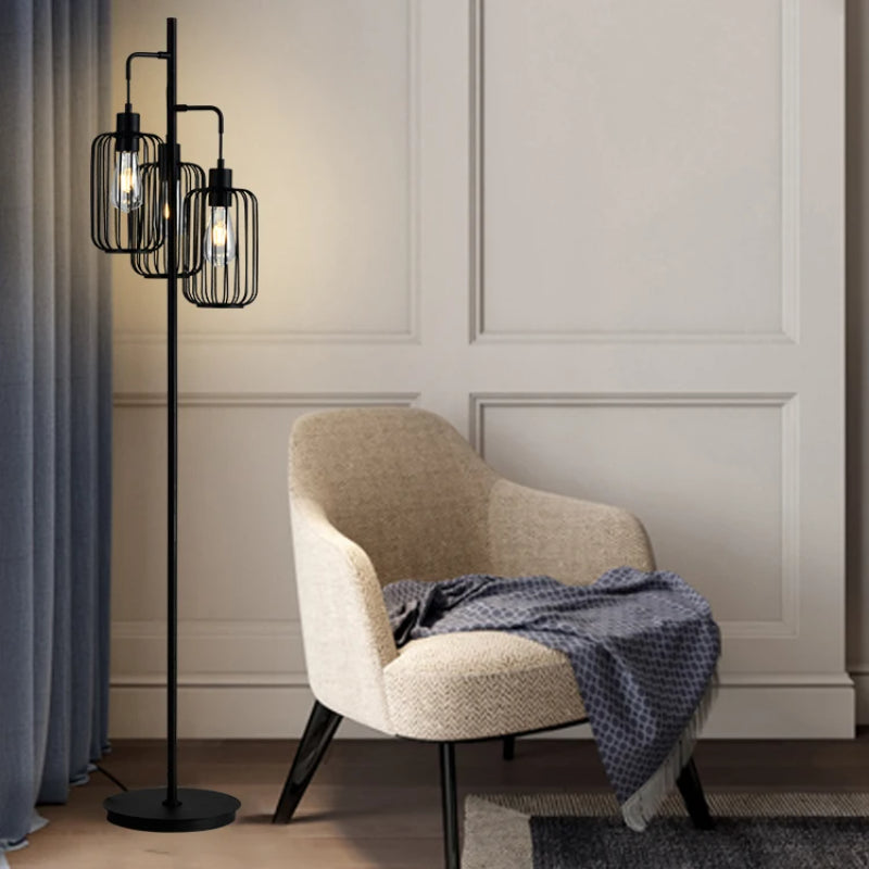 Radiant Nordic Corner Elegant Floor Lamp