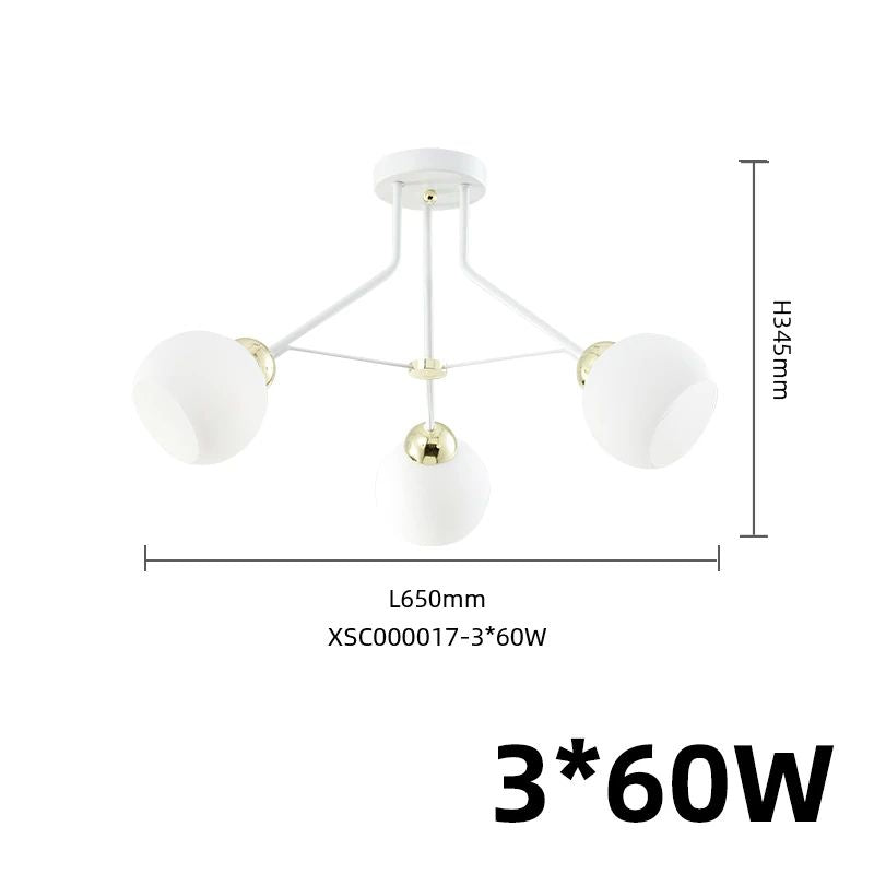 Refined Contemporary LED Ceiling Fixture Designed For Living Room