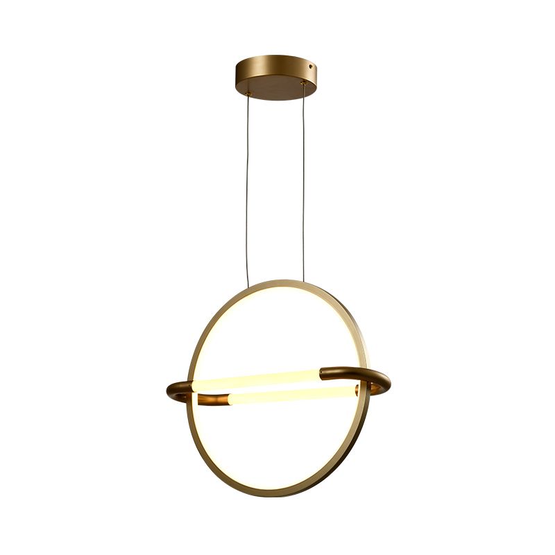 Simple LED Pendant Light For Living Space