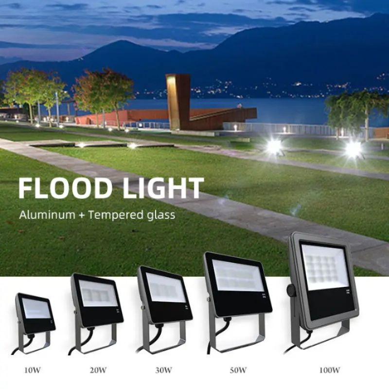 Solar LED Flood Light For Courtyard