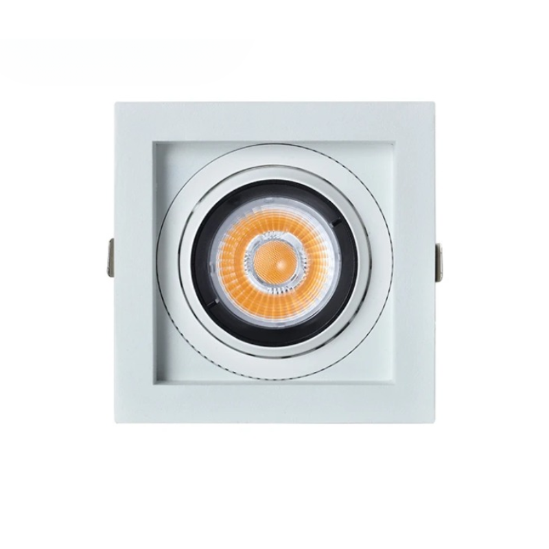 Squared Style Rotatable Recessed Spot Light