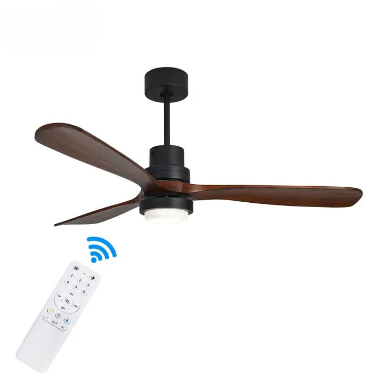 Vintage Style LED Ceiling Fan With Remote Control
