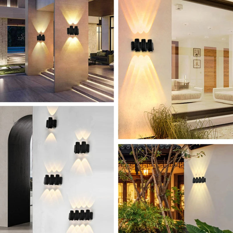 Double Side Outdoor Lighting LED Wall Lamp