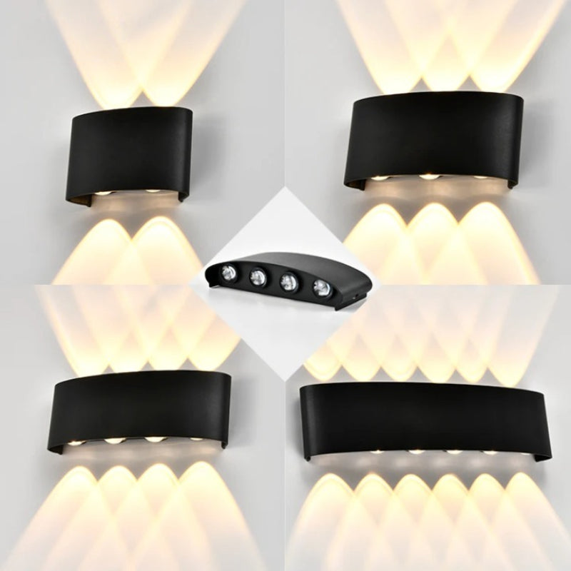 Two Side Outdoor Modern LED Wall Light
