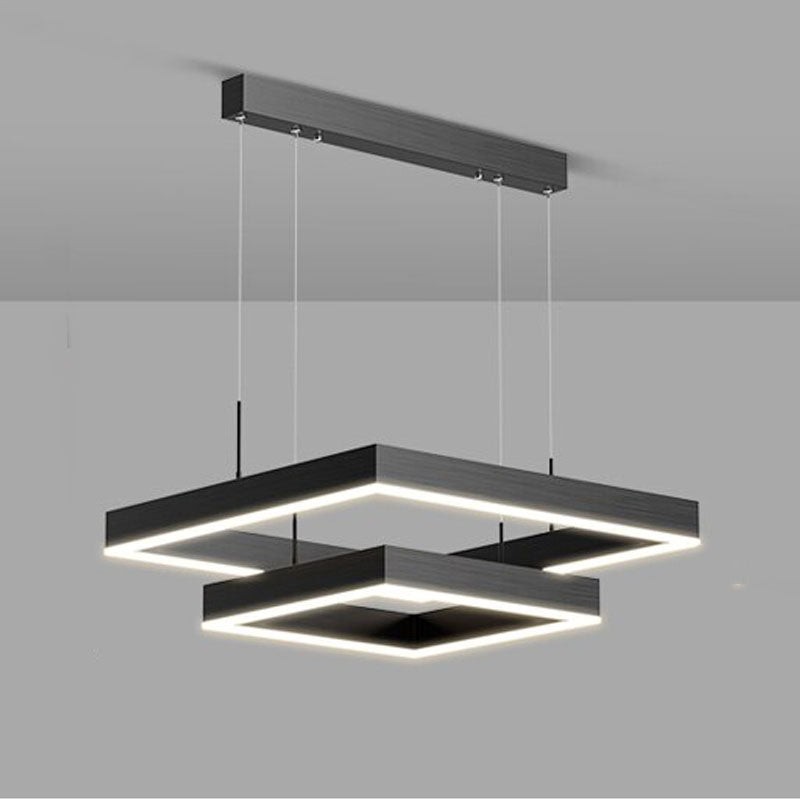Simple Indoor LED Star Chandelier Decor Lamp