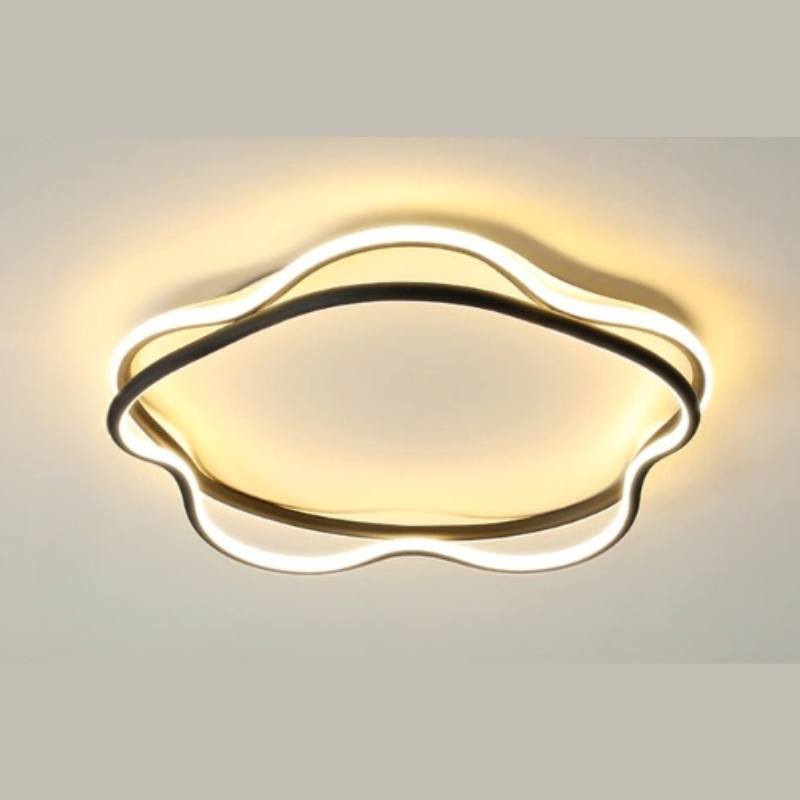 Simple Round Flower Shape LED Ceiling Light