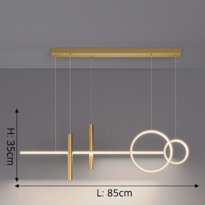 Modern LED Ceiling Pendant Ring Decor Lamps