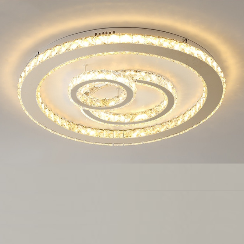 Crystal Round Square Shape LED Ceiling Lights