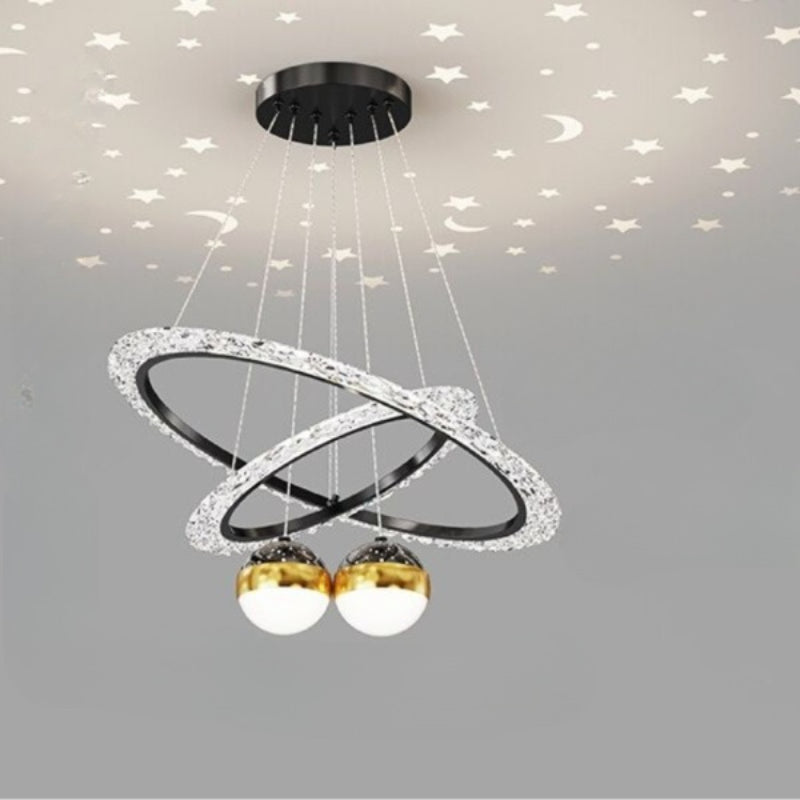 Modern Interior Decorative Ring Pendant Lamps