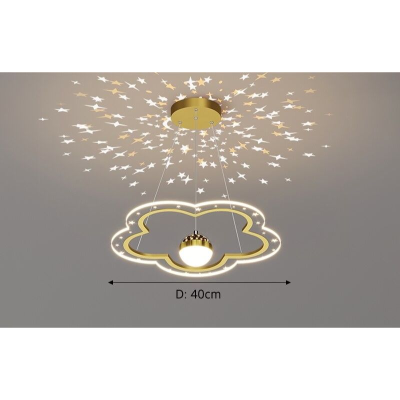 Creative 35W LED Ceiling Pendant Ring Decor Lamps