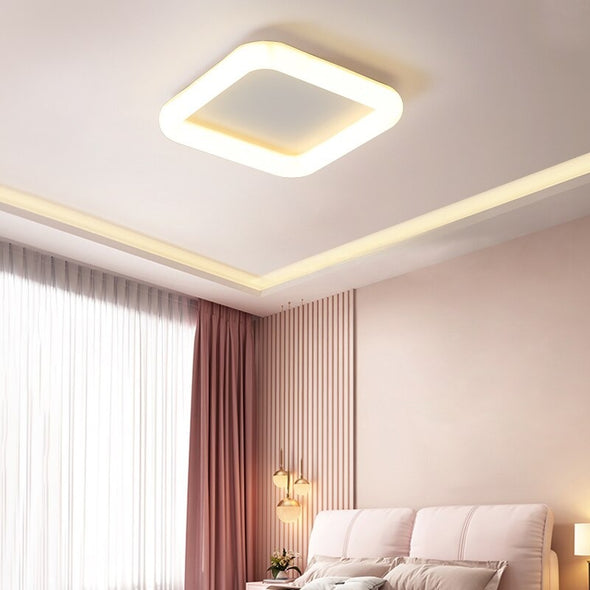Nordic Creative Round Square LED Ceiling Lamp