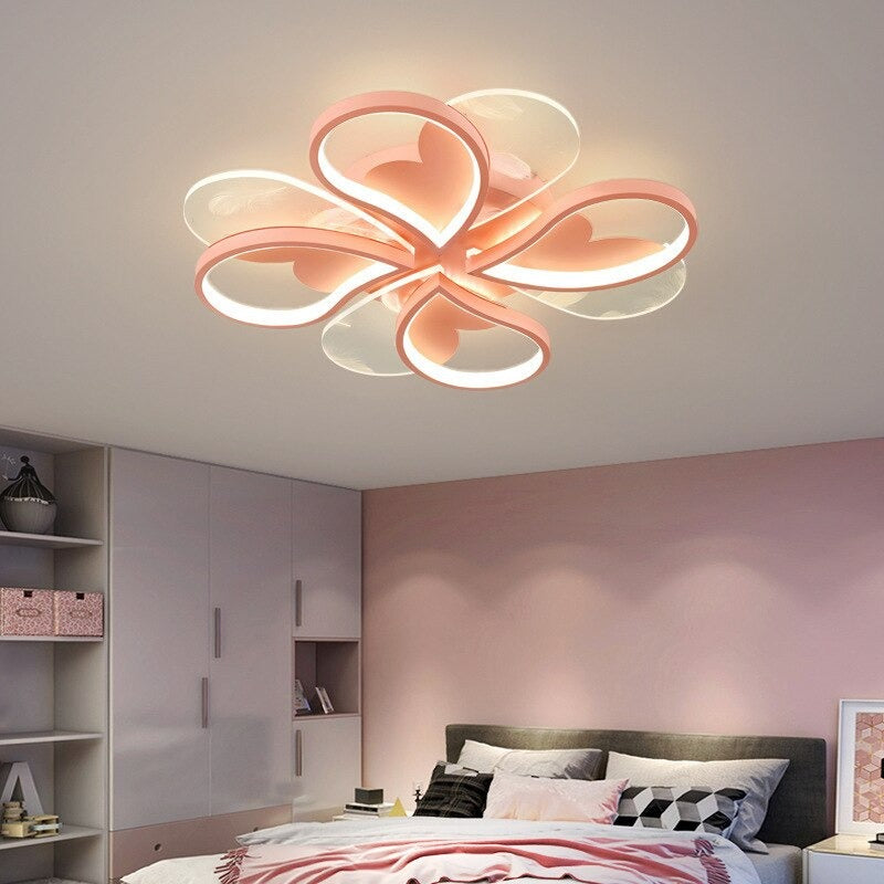 Creative Petal Design Decorative LED Chandeliers
