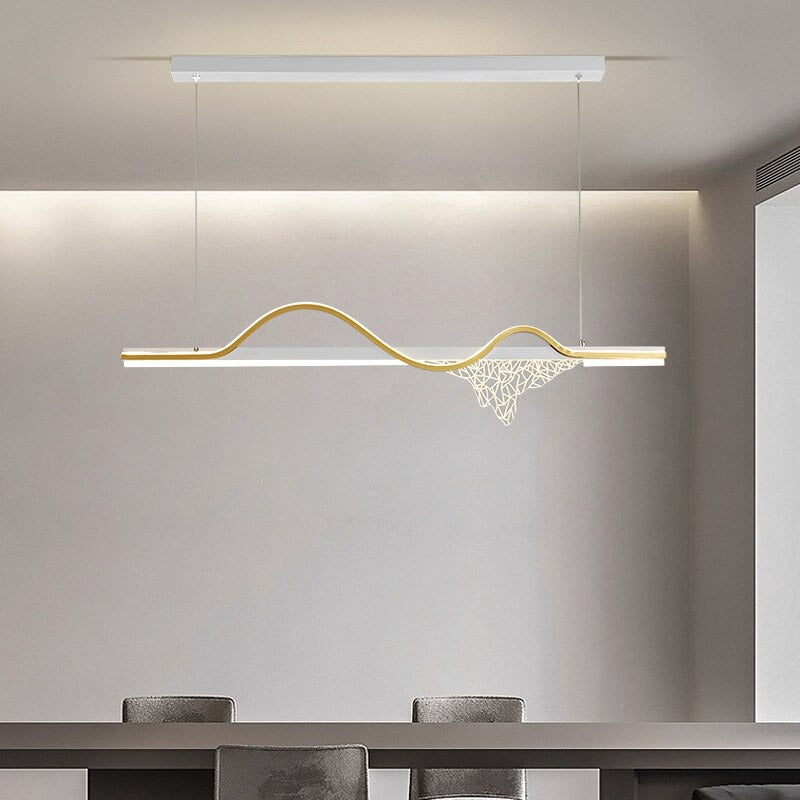 Modern Decorative Line LED Pendant Light
