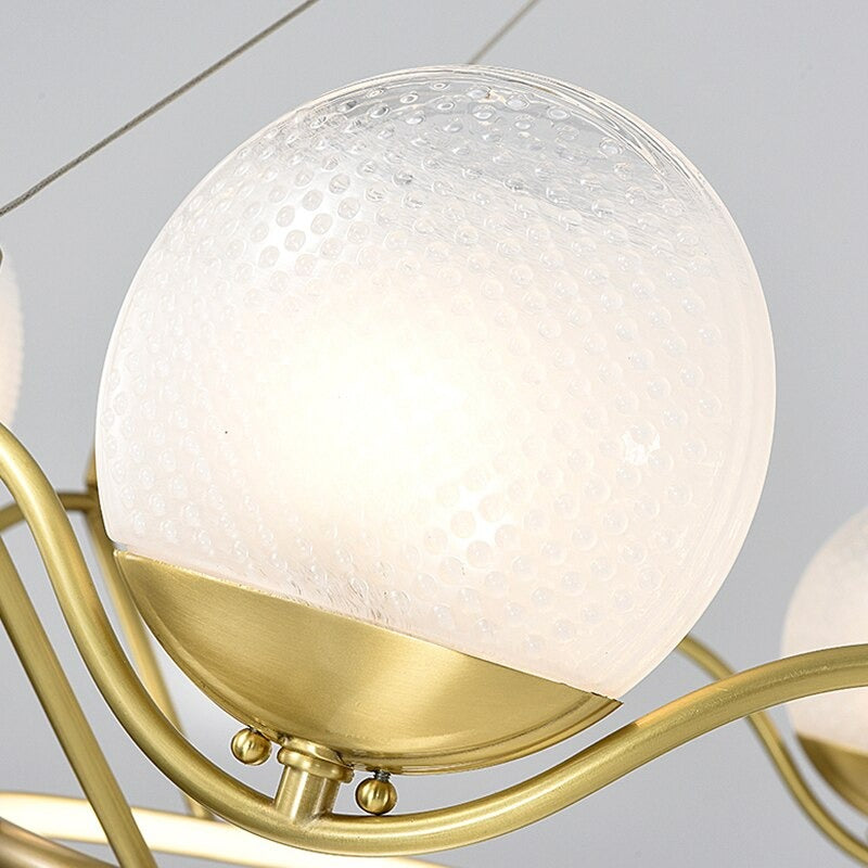 Luxury Crystal Glass LED Chandelier