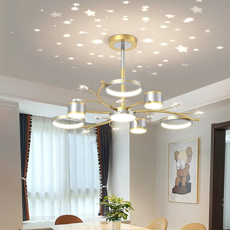Nordic Luxury LED Indoor Decor Lighting Chandelier