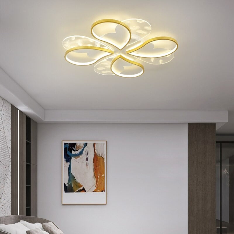 Creative Petal Design Decorative LED Chandeliers