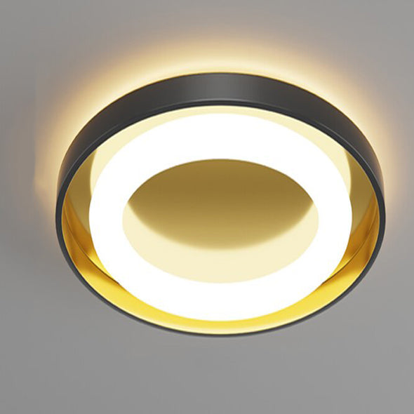 Black And Gold LED Ceiling Indoor Decor Lamp Fixtures