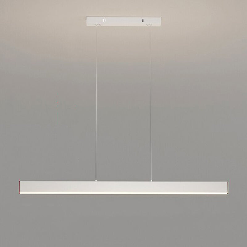 Creative LED Long Bar Strip Cord Pendant Lights