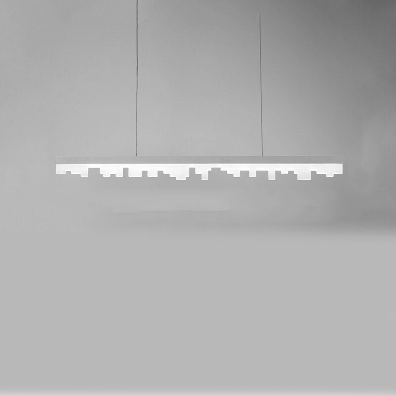Iron Acrylic Long Pendant Light Decorative Lamp