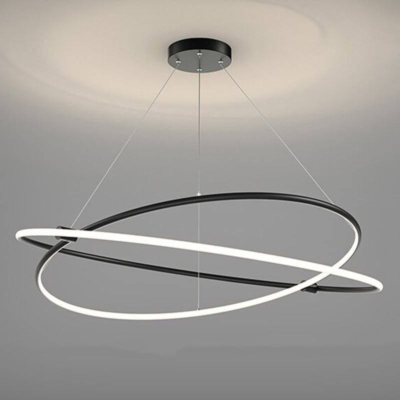 Simple Two Ring Indoor Decor Pendant Lamps