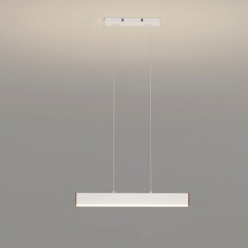 Creative LED Long Bar Strip Cord Pendant Lights