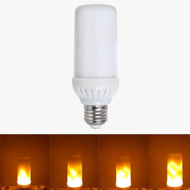 LED Flame Effect Fire Light Bulbs