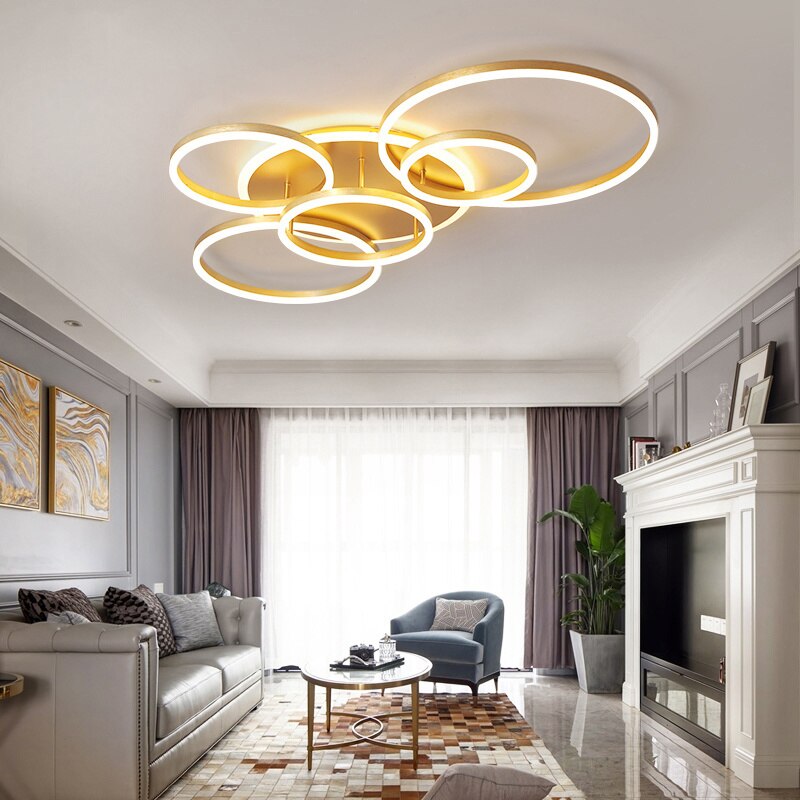 Modern Round Shape Decorative LED Chandelier Fixture