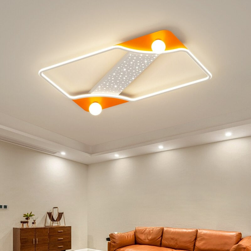 Modern LED Ceiling Light Rectangular Design Ceiling Lamps