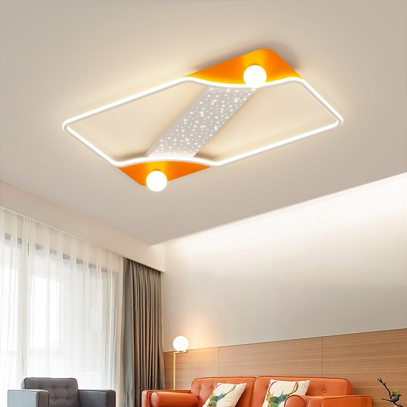 Modern LED Ceiling Light Rectangular Design Ceiling Lamps