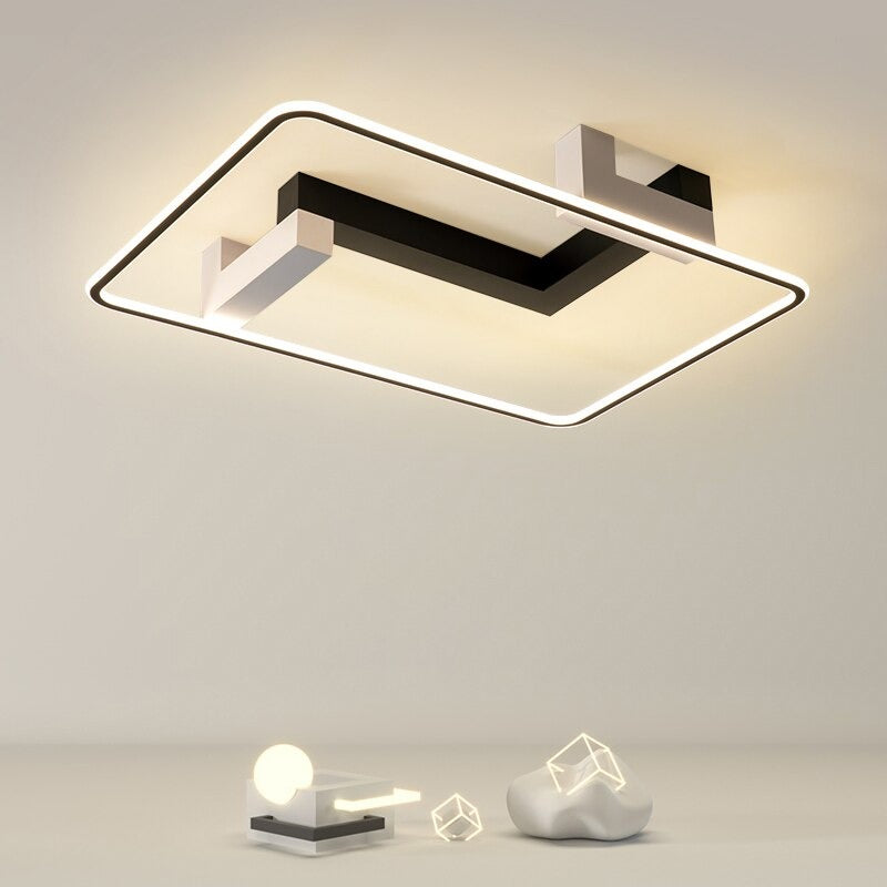 Modern Hanging Multi Shaped LED Ceiling Lamps