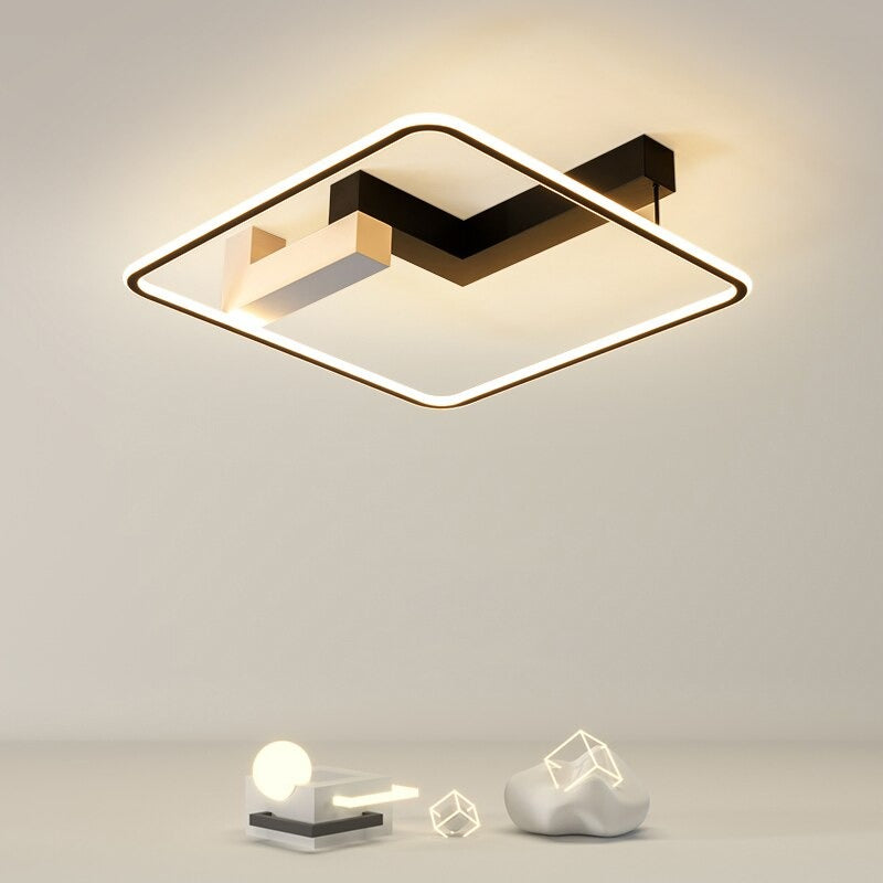 Modern Hanging Multi Shaped LED Ceiling Lamps