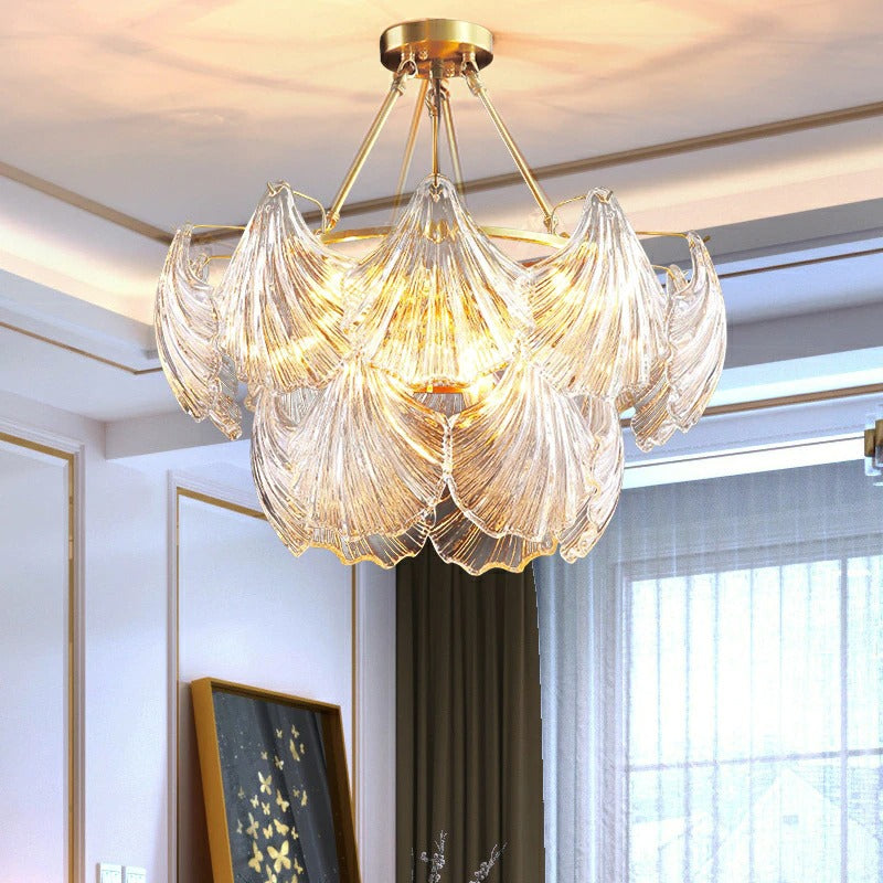 Modern Golden Crystal Chandelier Decor Lamp